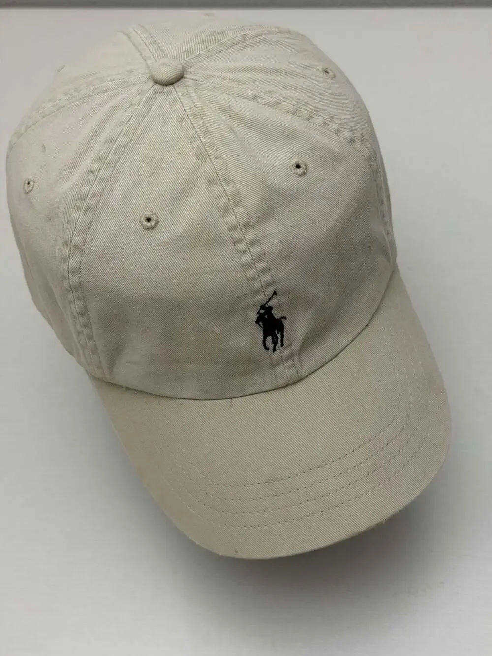 Vintage Polo Ralph Lauren Classic Adjustable Leather Strap Hat